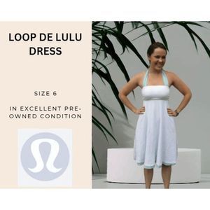 Lululemon Loop De Lulu Dress Size 6 EUC